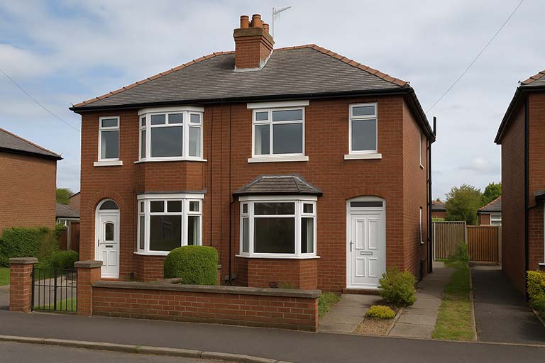 Renovated Semi-Detached House, Preston
